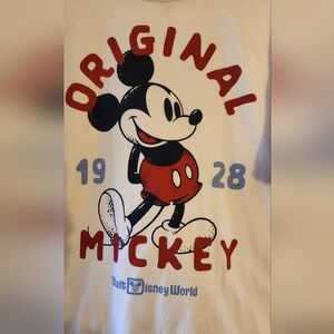 Disney Tee Shirt Retro Original Mickey Mouse Cotton